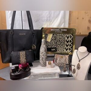 Michael Kors leopard bundle